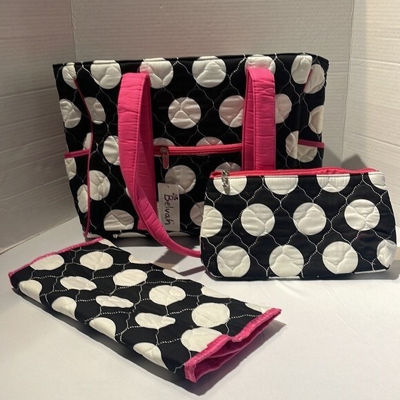 Belvah Diaper Bag with Changing pad and small zippered bag. New with tags. - Picture 1 of 7
